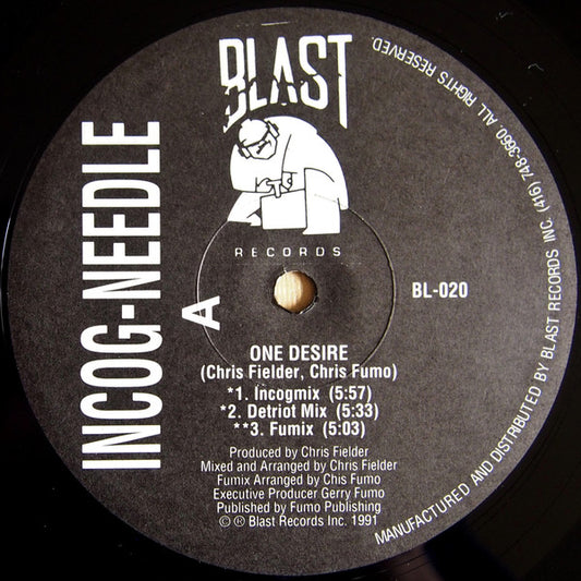 Incog-Needle : One Desire (12")