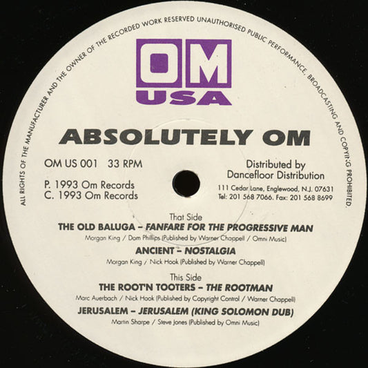 Various : Absolutely Om (12")