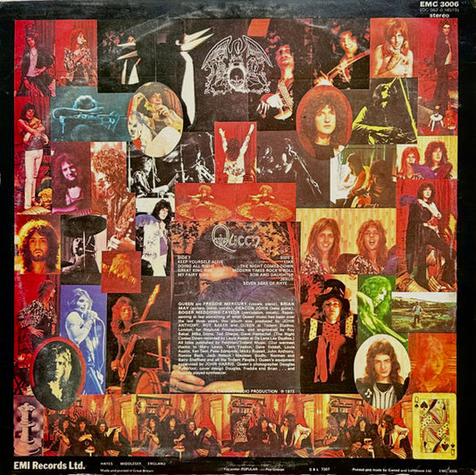 Queen : Queen (LP, Album, RE, EMI)