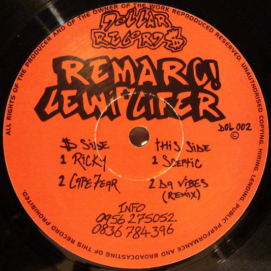 Remarc!* + Lewi Cifer : Ricky (12")